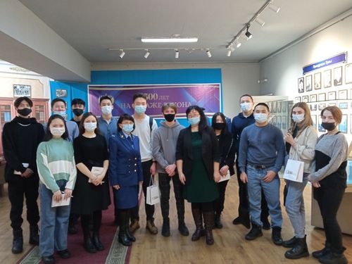 ЮБИЛЕЙЛИГ ЧЫЛДЫӉ ДЕЛГЕЛГЕЗИ – «ХООЙЛУ КАМГАЛАЛЫНДА -300 ЧЫЛ»