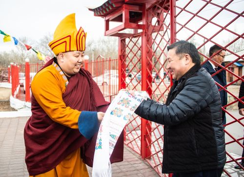 Тываның Камбы-ламазы мугур харлаан