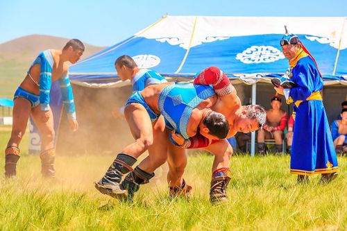 Наадым хүрештери