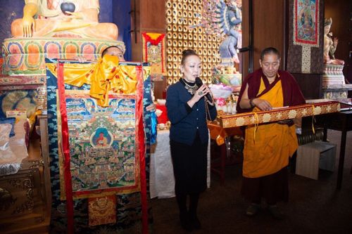 Тубтен Щедруб Линг хүрээзинге Сайын-Хоо Намчылактан белек