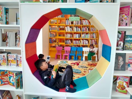 Беш библиотеканы эде чаартыр