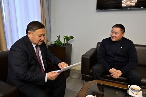 Тываның Баштыңы Россияның Маадыры-биле ужурашкан