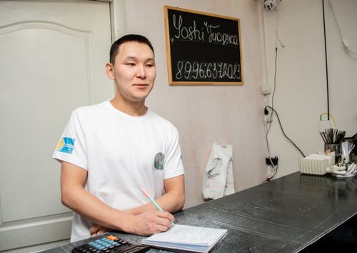 Доора-Хемде суши, роллдар чедирилгези