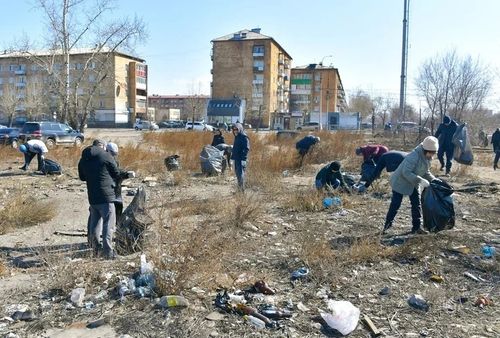 Тывага бүгү-российжи субботникче 12 муң ажыг кижи үнген