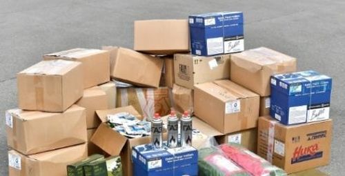 Тускай шериг операциязының киржикчилеринче 10 кил чедир деңзилиг посылканы май эгезинден халас чедирер