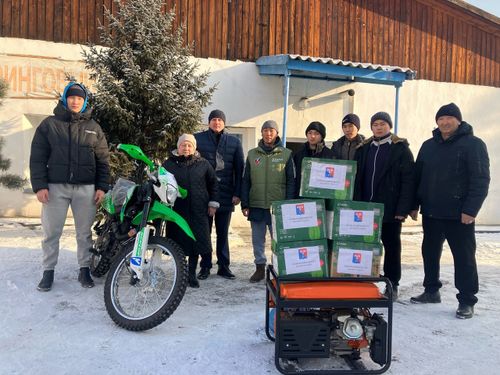 Дайынчыларга Чаа чыл уткуштур ачы-дуза