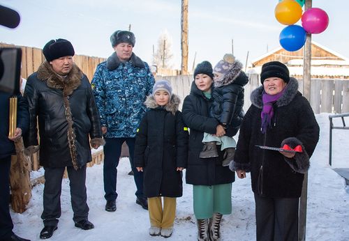 Чаагайжыды туттунган бажыңны берген