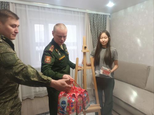 Дайынчының өг-бүлезинге байырны чедирген