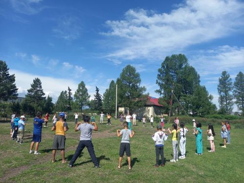 «Малышоктуң» бирги ээлчээ. / Уругларның чайгы дыштанылгазы.