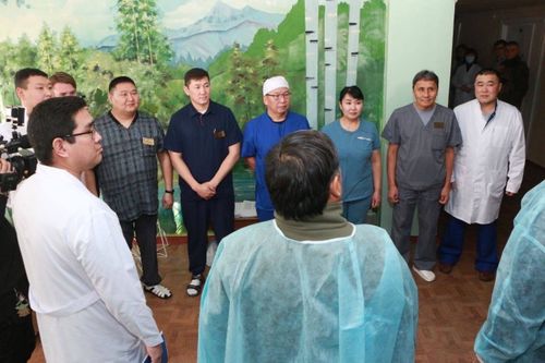 Эмчилерниң професссионал байырлалы-биле