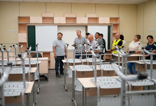 Чадаананың чаа ажыттынар школазының белеткелин хынаан