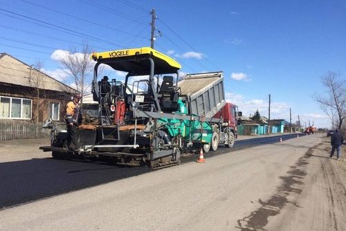 Каа-Хем суурнуӊ оруктары асфальтылыг