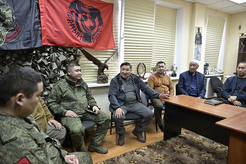 Тываның Баштыңы Донецк хоорайда дүүштүрүлге төвүнге четкен