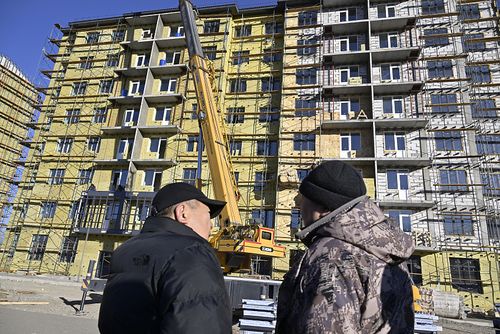 Тываның Баштыңы «Спутник» микрорайонда чуртталга бажыңнарының тудуун хынаан