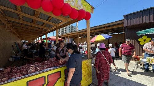 Чаа рынок ажылдап эгелээн