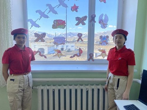 "Тиилелгениң соңгалары" Бүгү-россия чергелиг акцияга Бай-Тайга кожууннуң өөреникчилери идекпейлиг киришкеннер.