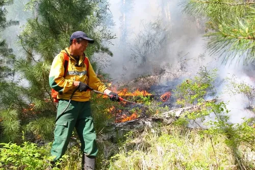 Өрт сезонунуң  эгелээр хүнүн тодараткан