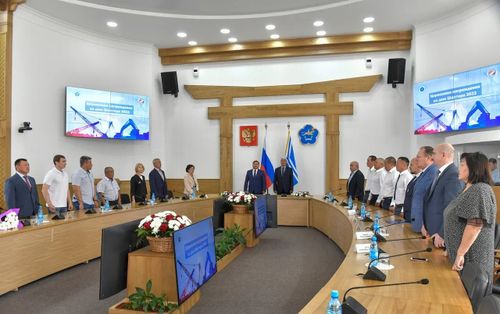 Тываның шахтёрларын шаңнаан