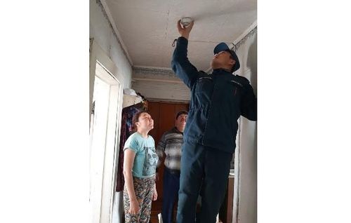 Муң ажыг бажыңнарга өрт медээчилерин эптеп салыр