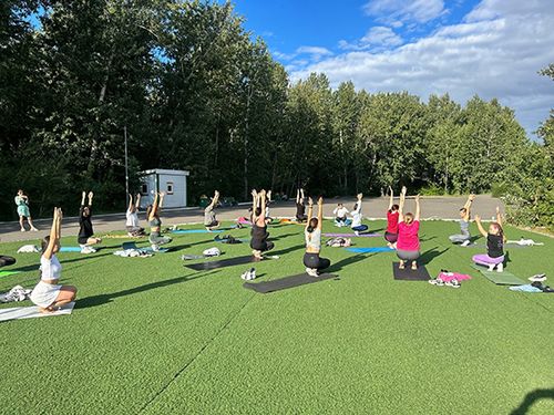 Йоганың мастер-клазын чайгы спортчу марафонга тураскаадып организастаан