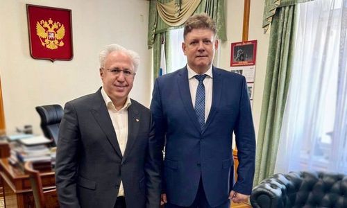 Полпред провёл рабочую встречу с главой Российского экологического общества Рашидом Исмаиловым