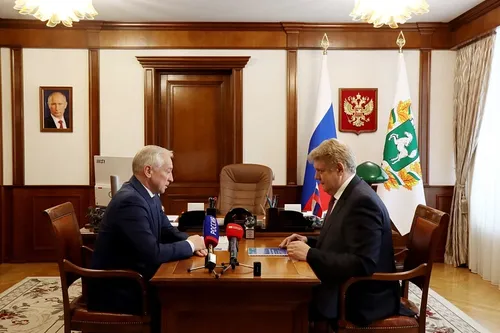 Анатолий Серышев Томск облазынга сургакчылап чораан