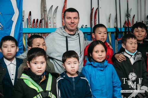 Тывада олимпийжи чемпион чедип келген