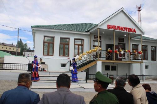 Көшкүн библиотеканың чаа оран-савазы