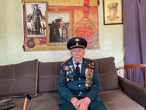 Ада-чурттуң Улуг дайынының хоочуну Георгий Абросимов 100 харлаан