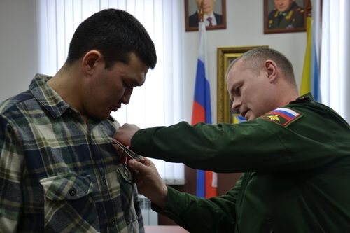 Далай шеригжи Айран Чооду — Эрес-дидим ордениниң кавалери