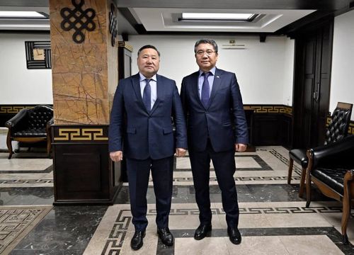 Моолдуң консулу-биле ужурашкан