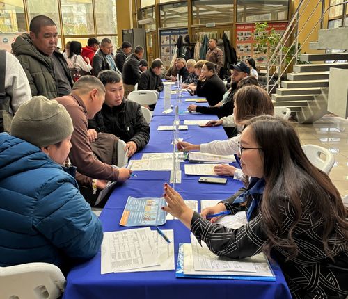 ТШО киржикчилеринге ажылчын олуттар ярмарказы