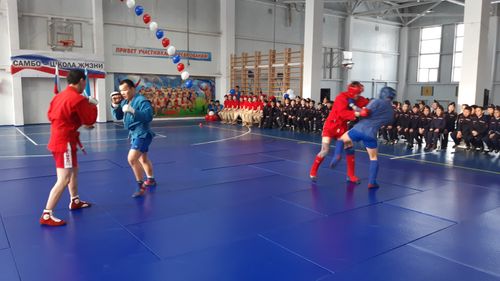 Тывада самбо школазы ажыттынган