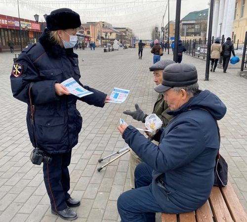 Тываның полициязы бот-аңгыланыр чурумну сагып турарынга хыналданы күштелдирген
