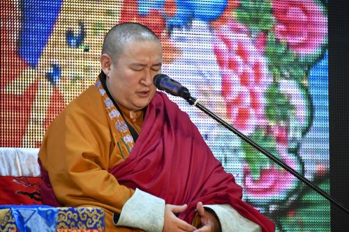 Тыва Республиканыӊ Камбы-ламазы Джамбел Лодой башкыныӊ «Ыдык-ай» таварыштыр байыр чедириишкини