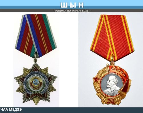 ИЙИ ДАКПЫР ОРДЕННИГ ТЫВА АССР БОЛГАШ АМГЫ ҮЕ