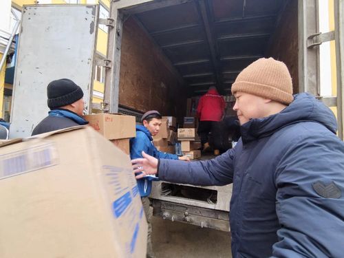 Тыва Донбасстың чурттакчыларынче гуманитарлыг дузаны чоруткан