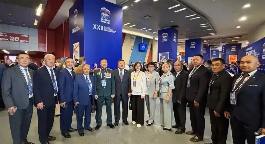 Тыва Республиканың делегациязы киришкен
